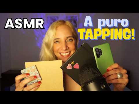 ASMR MUCHO TAPPING! ✨ SOBRE DISTINTOS OBJETOS PARA QUE TE DUERMAS MUY RÁPIDO 😴