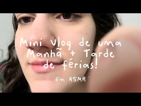ASMR bem caseirinho - vlog do meu dia com sons relaxantes para você dormir😴💤