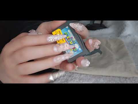 ASMR DS Lite Nostalgia | Tapping, Clicking, Tracing, On Memory Lane