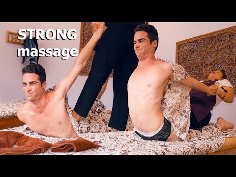 ASMR: Ho Provato il MASSAGIO BALINESE SPORTIVO FORTE e INTENSO!