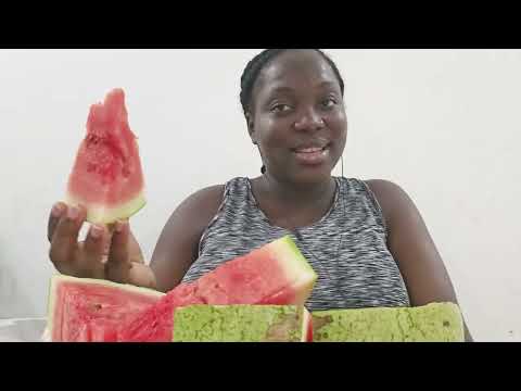 Asmr| Eating Juicy Watermelon| Asmr Eating Mouth Sounds