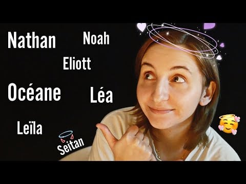 ASMR JE CHUCHOTE VOS PRÉNOMS super proche du micro 🤩😍(asmr chuchotement)