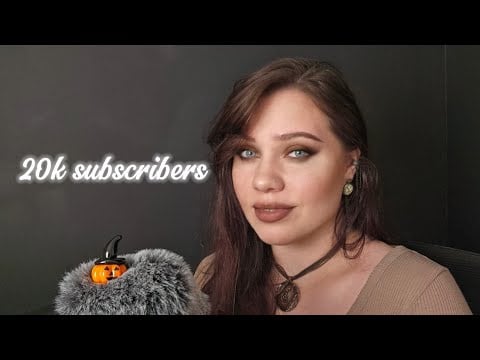 🍂Subscriber Q&A | Get to know me 🍁(Close Clicky Whispers / Soft Spoken +Autumn Triggers) 