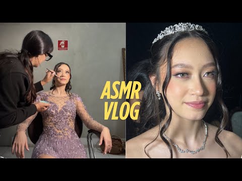 (Asmr) Atendendo debutante e acompanhando ela na festa para troca de penteado e maquiagem