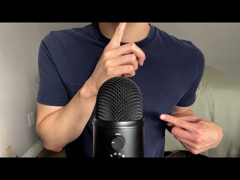 ASMR | Tingly inaudible whisper ramble (Close whispers and mouth sounds)