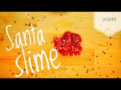 ASMR SATISFYING CHRISTMAS SLIME | Sticky Sounds | NO TALKING | CHRISTMAS WEEK VIDEO CHALLENGE