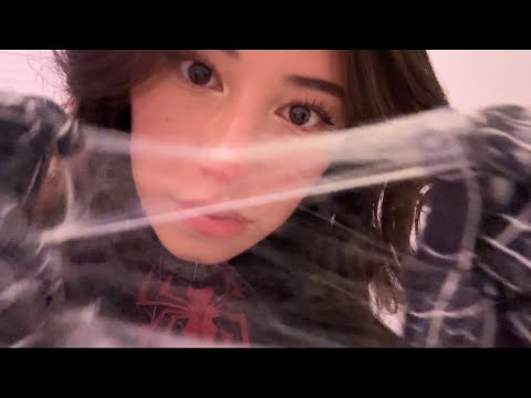 (consensually) wrapping you in spiderwebs (asmr)