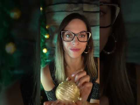 ASMR Christmas ornament fast and aggressive tapping  #asmr #fastasmr #christmasasmr