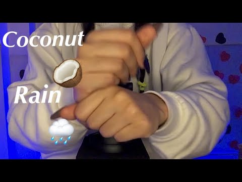 ASMR ~30 Minutes Coconut 🥥 Rain 🌧️.