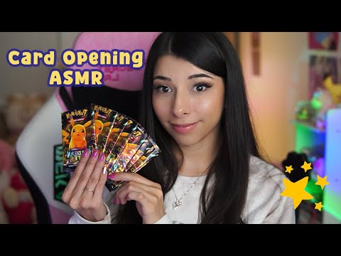 ASMR ⭐ Opening FAKE Pokemon Card Packs ⭐