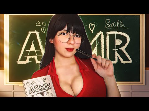 ASMR mas a GAROTA NERD está APAIXONADA POR VOCÊ 🥰✨