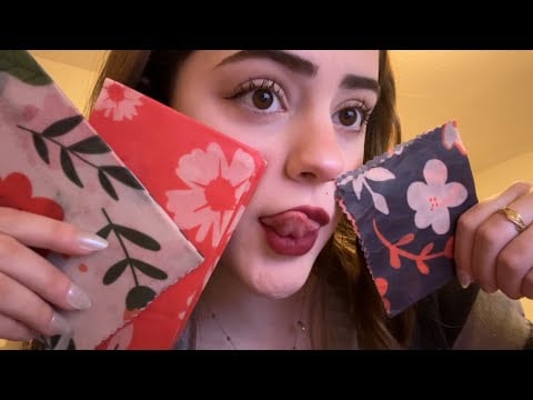 ASMR PAPEL CERA DE ABEJA 🐝🍯