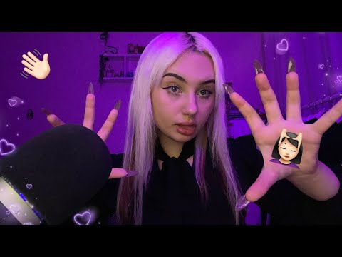 АСМР 💜 звуки рук 👋🏻 сухие,крем,масло ** hands sounds **