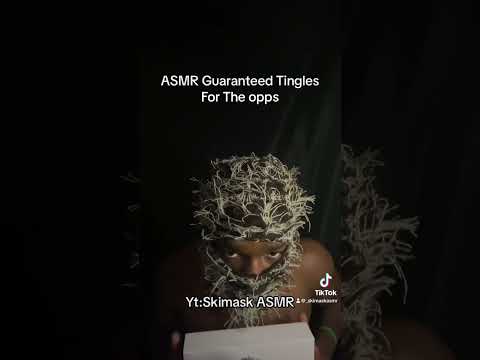 ASMR for guaranteed tingles #asmr#asmrforsleep#asmrtinglesounds#asmrtingles#skimaskasmr#relax