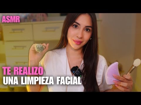 ASMR en Español | Te Realizo una Limpieza Facial 💆‍♀️✨ (Roleplay Relajante)