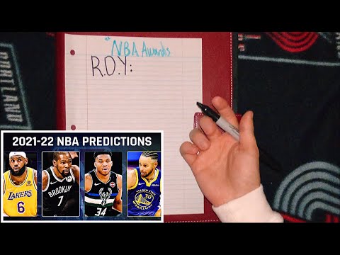 2022 NBA Awards Predictions ( ASMR ) mvp, roy, dpoy, etc.