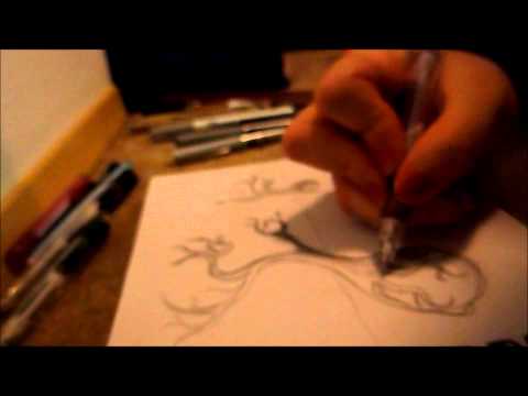 ASMR - Sketching and Gently Speaking/Whispering