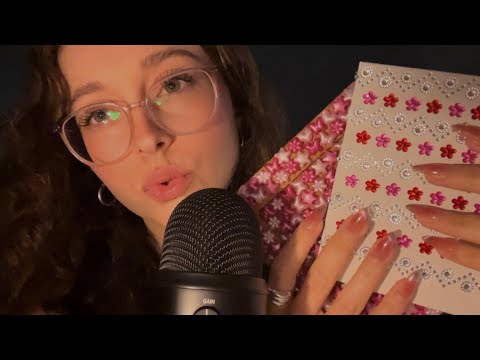 ASMR tapping and scratching with clicky whispers (trigger boards, pearl soup)