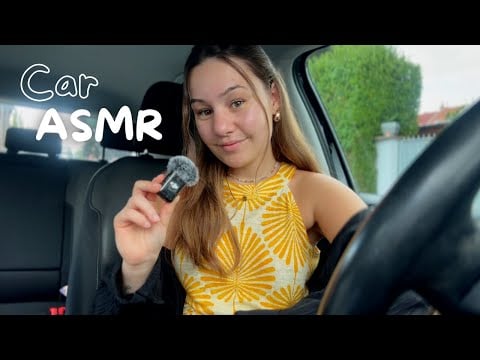 [ASMR] in My Car 🚗 | Tapping, Scratching..  | ASMR Marlife