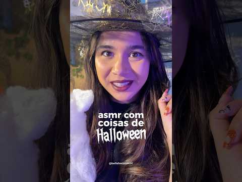 ASMR com coisas de HALLOWEEN 🎃