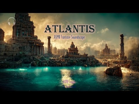 Atlantis Soundscape [ASMR] Multilayered Whispers & Singing ★ For tingles & Sleep ★ [Binaural]