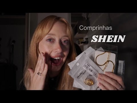 ASMR - Comprinhas de Joias em Aço Inoxidável na SHEIN!