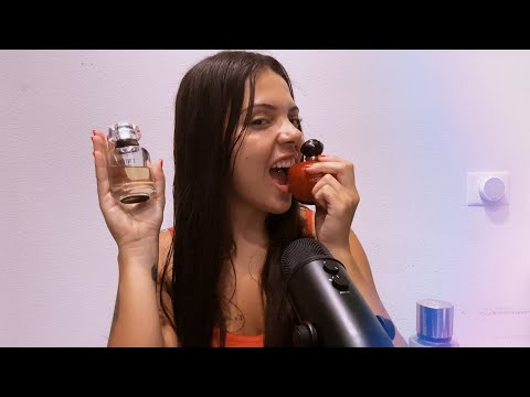 ASMR MOSTRANDO MEUS PERFUMES IMPORTADOS