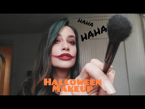 ASMR Doing Your Halloween Makeup 🎃 | Personal Attention & Makeup Sounds