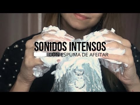 ASMR Sonidos Intensos con Espuma de Afeitar para DORMIR