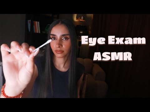 Persian ASMR | بذار ببینم توی چشمت چیه 👀 (Eye Exam ASMR,RolePlay)