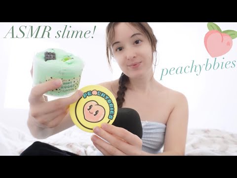 ASMR slime play! (Peachybbies)🍑🤍