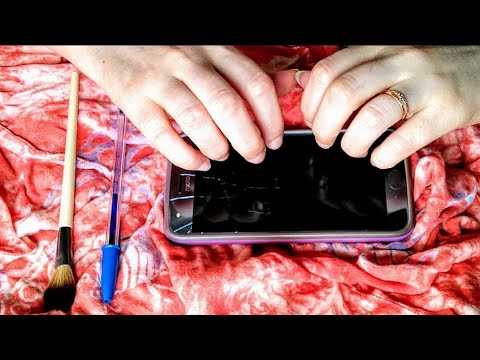 ASMR Phone Tapping & Scratching {Textured Case - Tracing - No Talking}