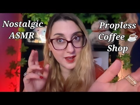 ASMR Propless Coffee Shop ⭐⭐ &  Lying to You Trigger Shop