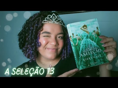 ASMR LENDO O LIVRO A SELEÇÃO | A SELEÇÃO CAPÍTULO 13 💖💖