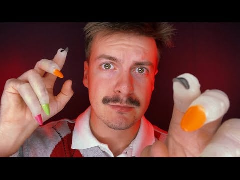 [ASMR] Witch Finger Visuals with Whispered Ramble | Visual ASMR Triggers