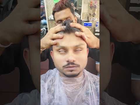 This Head Massage Had Me Seeing Stars... 😱💆 #Shorts #asmr #headmassage #barber
