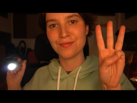 ASMR FAST Eye Exam (with lights)
