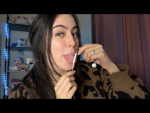 ASMR- comendo sua orelha (mic nibbling)