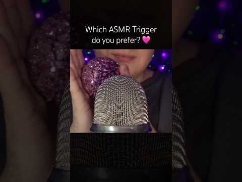 Which ASMR Trigger do you prefer? 🩷 #asmr