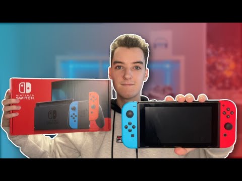 [ASMR] Nintendo Switch Unboxing