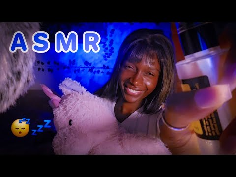 ASMR doing my skincare with you before bed😴💤   (cosy and chill)