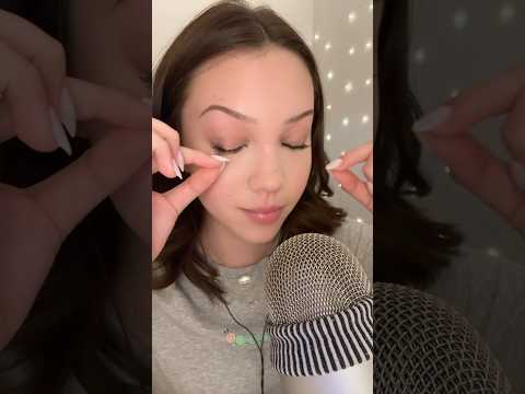 take off my makeup w me!! #asmr #nomakeup #tingles #gurwm
