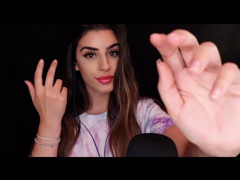 ASMR | Hand Movements For Relaxation (Personal Attention, Mouth Sounds)