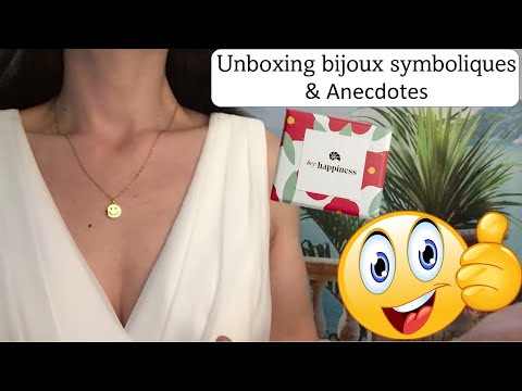 ASMR * Unboxing de bijoux symboliques * Hey Happiness