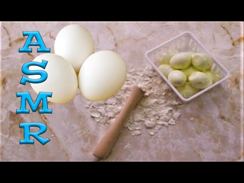 ASMR: Peeling Hard Boiled Eggs and Crushing Eggs Shells (No Talking, Crunchy)