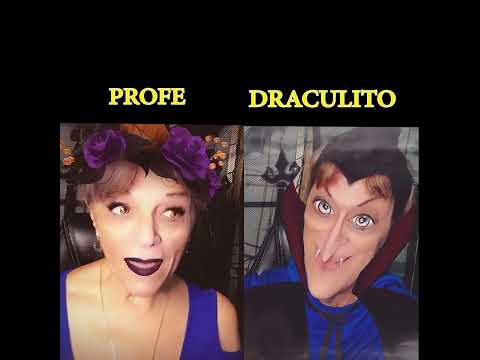 DRACULITO EN EL MES DE OCTUBRE #28🧛‍♀️CON LA PROFE | HALLOWEEN🧛‍♀️#shorts #cortos