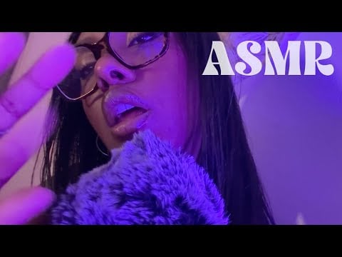ASMR Go to Bed Triggers (Mouth Sounds & Mic Scratching)