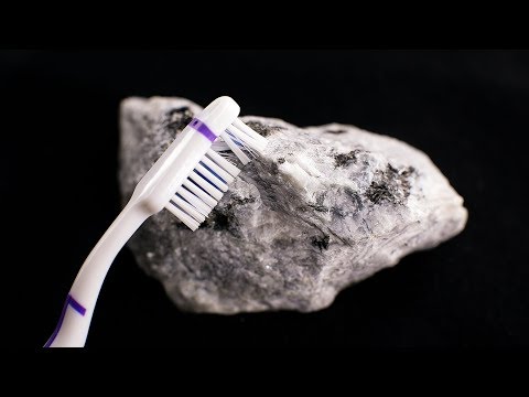 ASMR - STONE TINGLES 💎 Close up Scratching, Brushing, Tapping