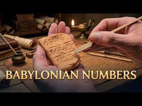 Babylonian Math ASMR (Cuneiform Writing)