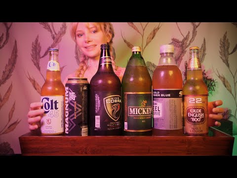 ASMR Malt Liquor Tasting 🍻